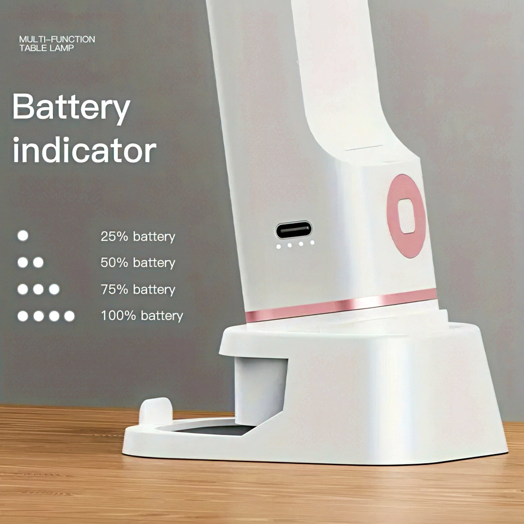 Multifunctional Portable LED Desk Lamp with Flashlight