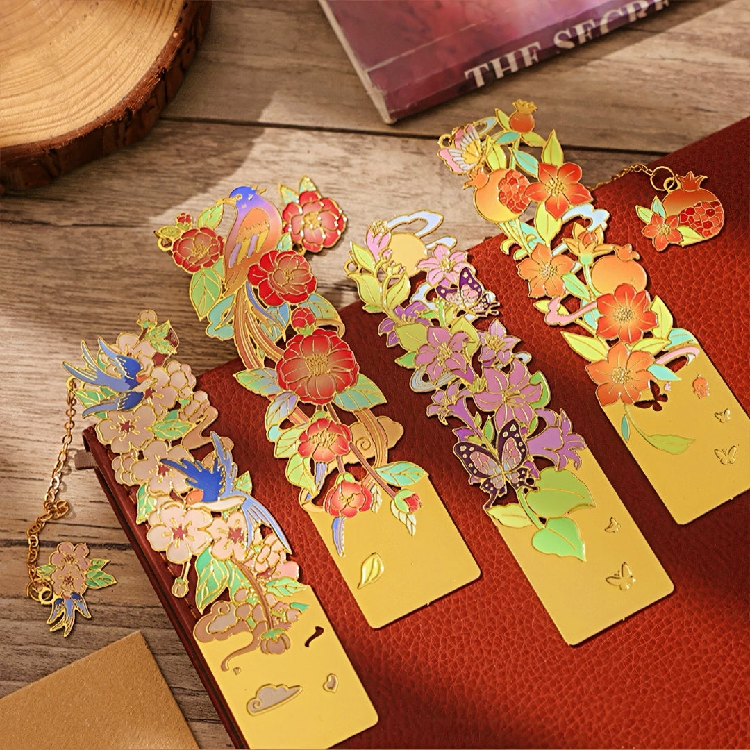 Twelve Flower Fairies Metal Bookmark