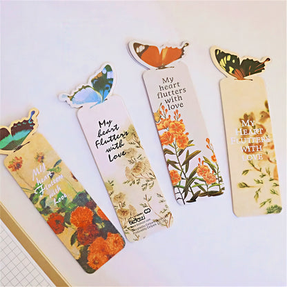 3D Butterfly Paper Bookmark