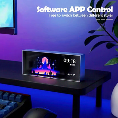 Smart Quantum Digital Clock with IPS Display