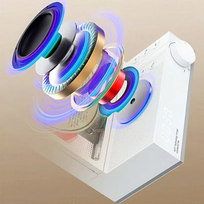Portable Retro Bluetooth CD Player with HiFi Speaker