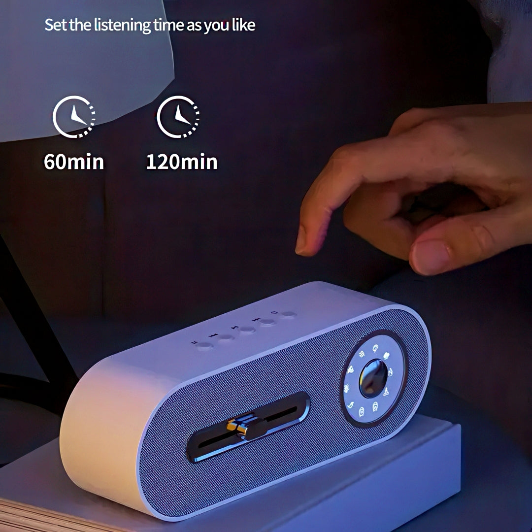 Portable Bluetooth Speaker with White Noise