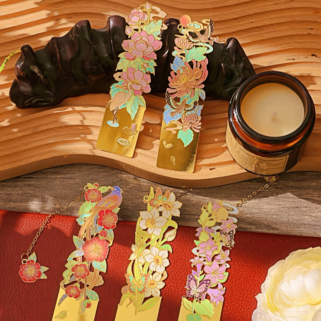 Twelve Flower Fairies Metal Bookmark