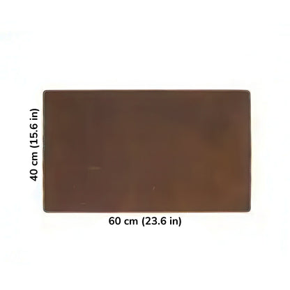 Handmade Leather Non-Slip Desk Pad Protector