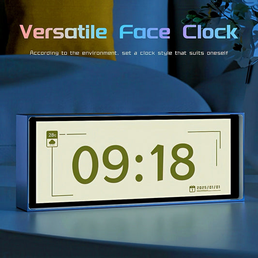 Smart Quantum Digital Clock with IPS Display
