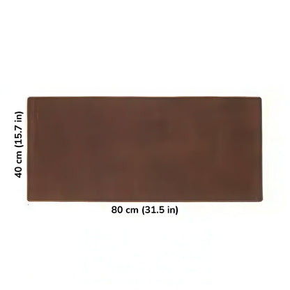 Handmade Leather Non-Slip Desk Pad Protector