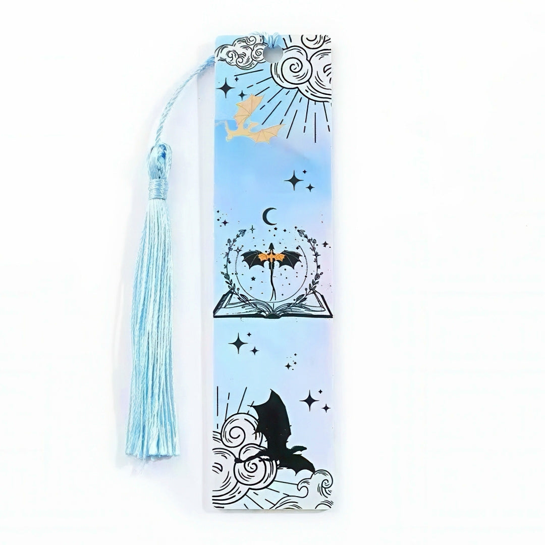 Fourth Wing Themed Acrylic Bookmark