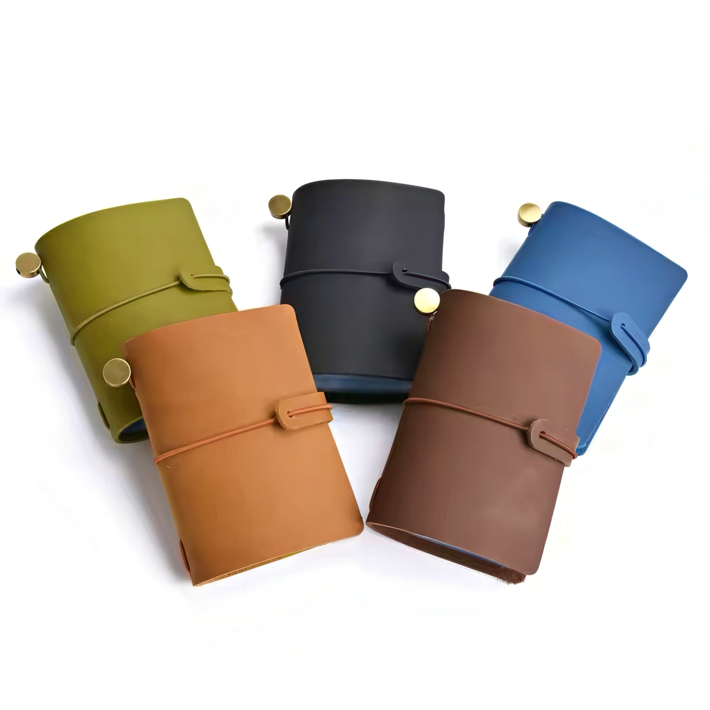 Dyed Leather Business Card Organizer