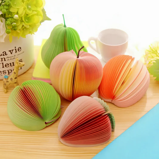 3D Fruit Shaped Memo Pads