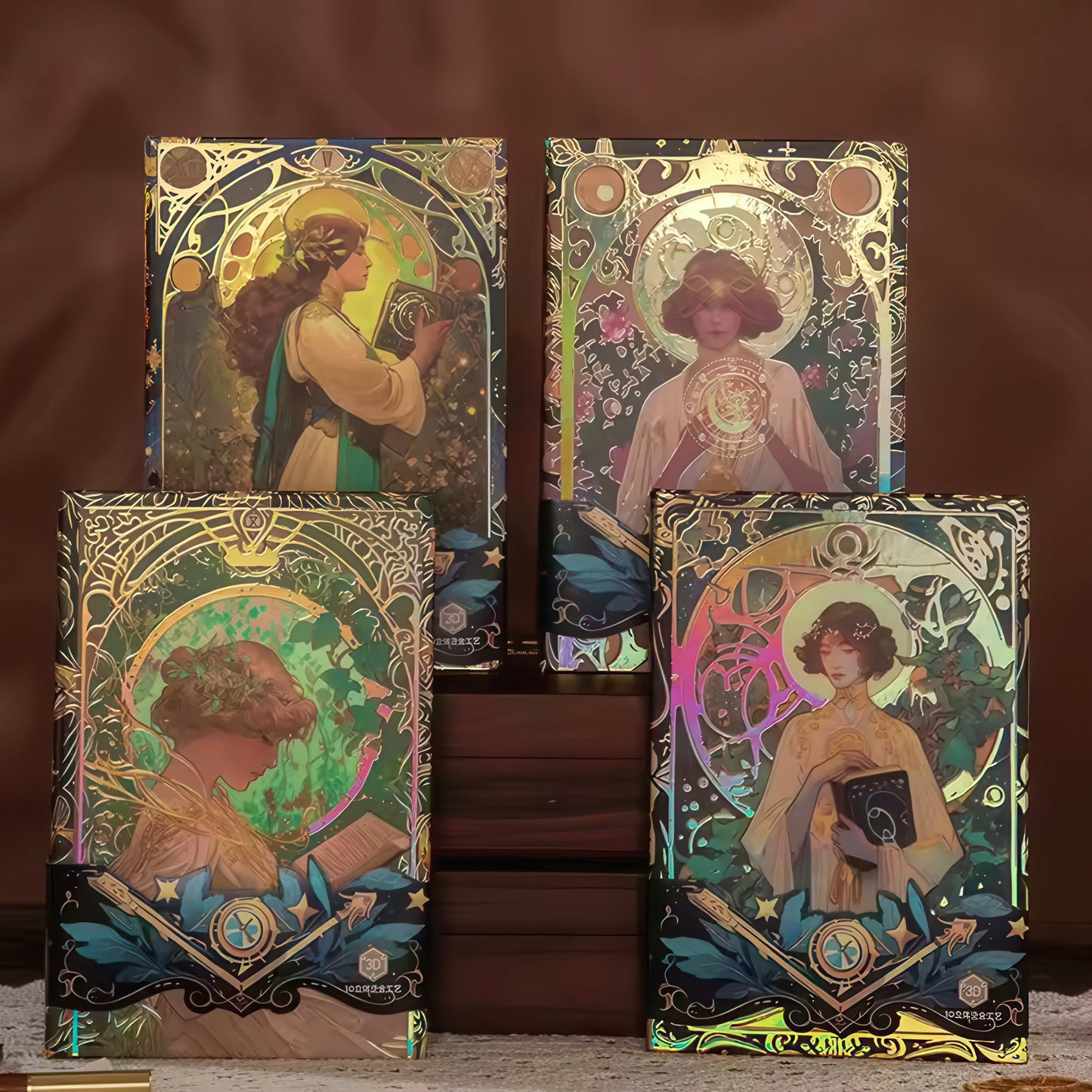 Art Nouveau Style Hardcover Journal