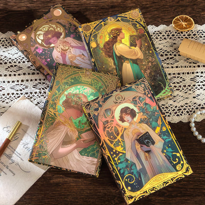 Art Nouveau Style Hardcover Journal
