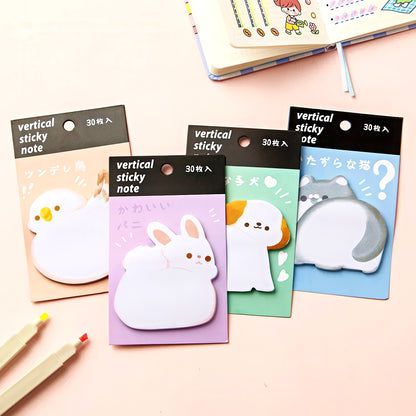 Cute Pet Rear Sticky Notes