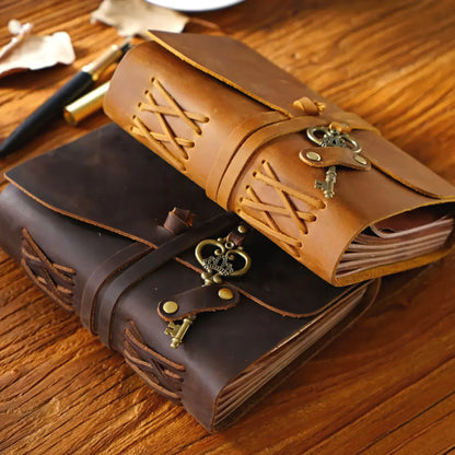 Retro Cowhide Handmade Thick Journal