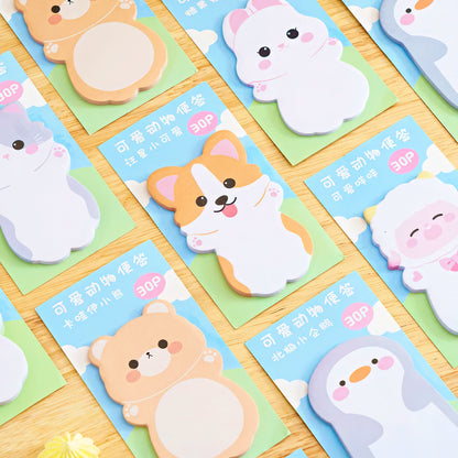 Cute Standing Animal Sticky Notes