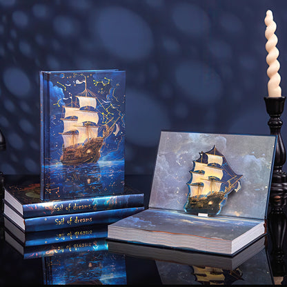 Sail of Dreams Hardcover Journal