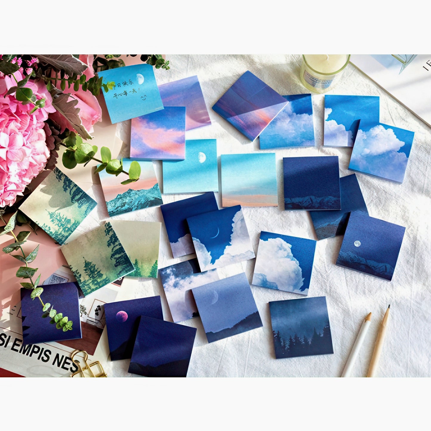 Twilight Scenery Sticky Notes