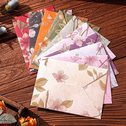 Elegant Floral Brocade Style Envelopes