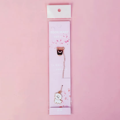 Cute Little Charm Metal Bookmark
