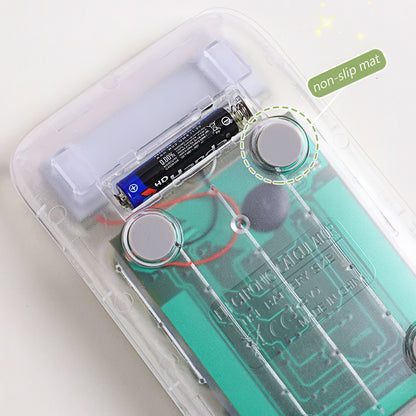 Transparent Calculator with Gradient Color Buttons