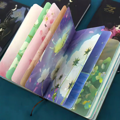 Dreamy Luminous Hardcover Journal