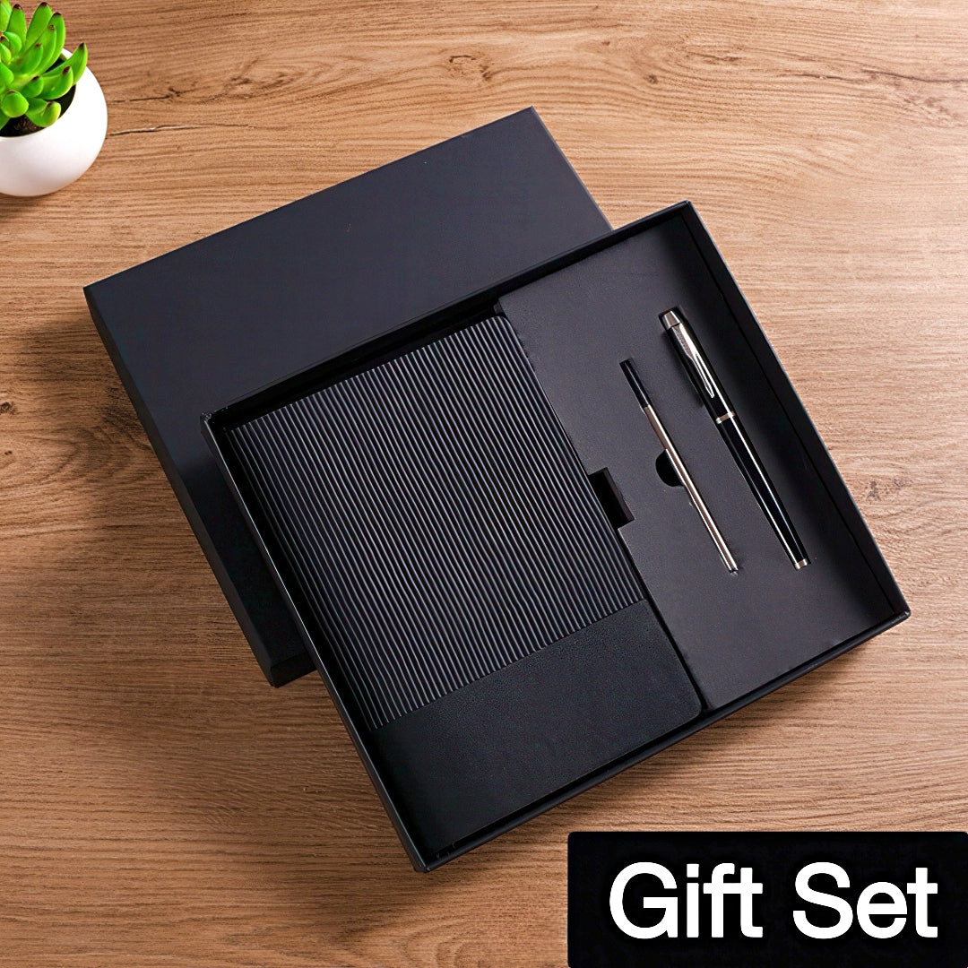 A5 Aesthetic Faux Leather Notebook
