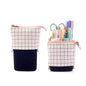 Colorful Retractable Stand Up Pencil Case