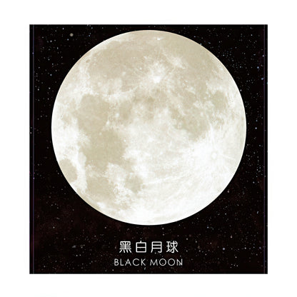 Earth and Moon Sticky Notes