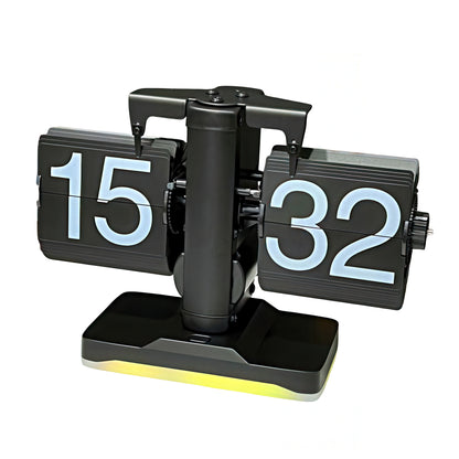 Retro Mechanical Flip Clock with Nightlight