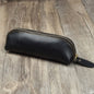 Retro Handmade Cowhide Pencil Case