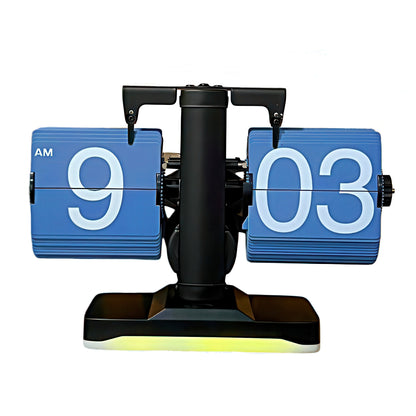 Retro Mechanical Flip Clock with Nightlight