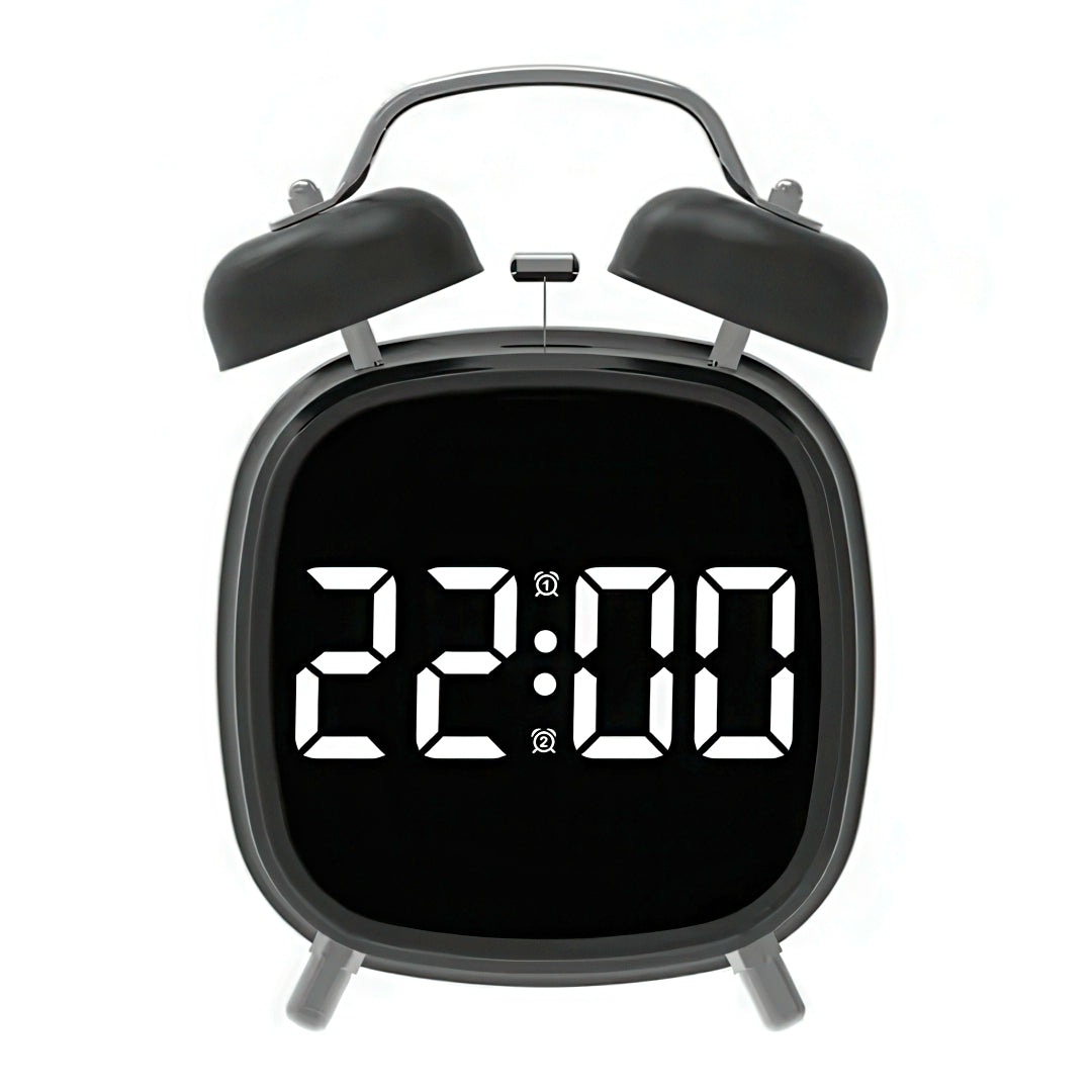 Digital Alarm Clock with Double Bell
