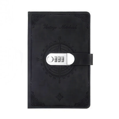 A5 Notebook with Combination Lock