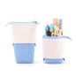 Colorful Retractable Stand Up Pencil Case