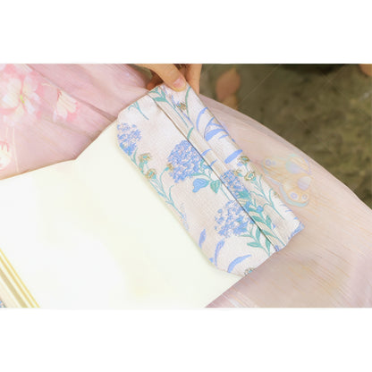 Floral Theme A5 Fabric Book Cover
