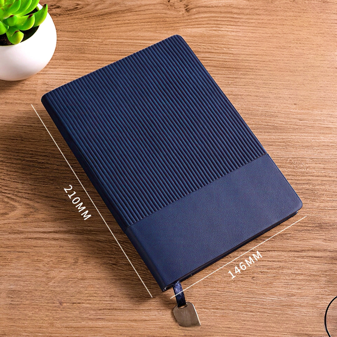 A5 Aesthetic Faux Leather Notebook
