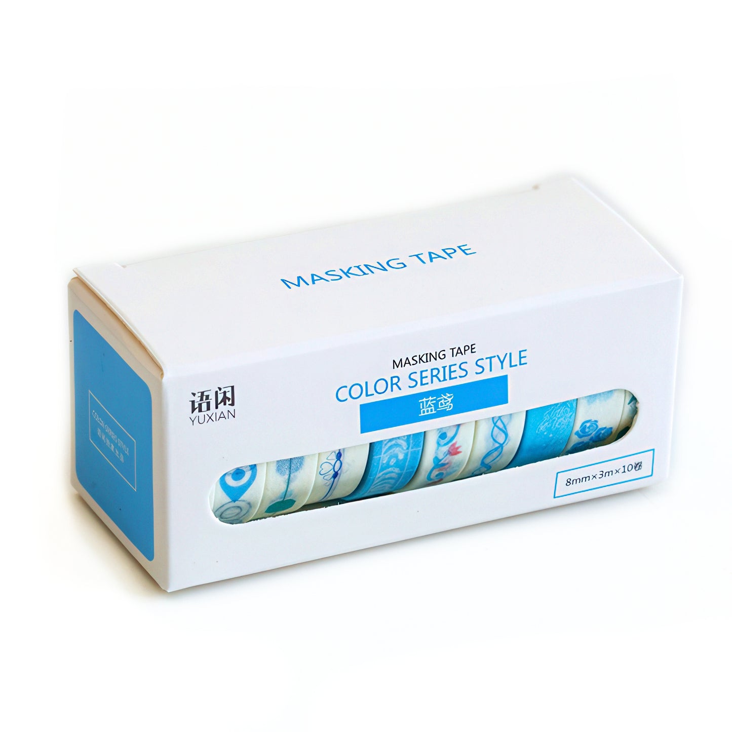 Colorful Patterns Washi Tape Set