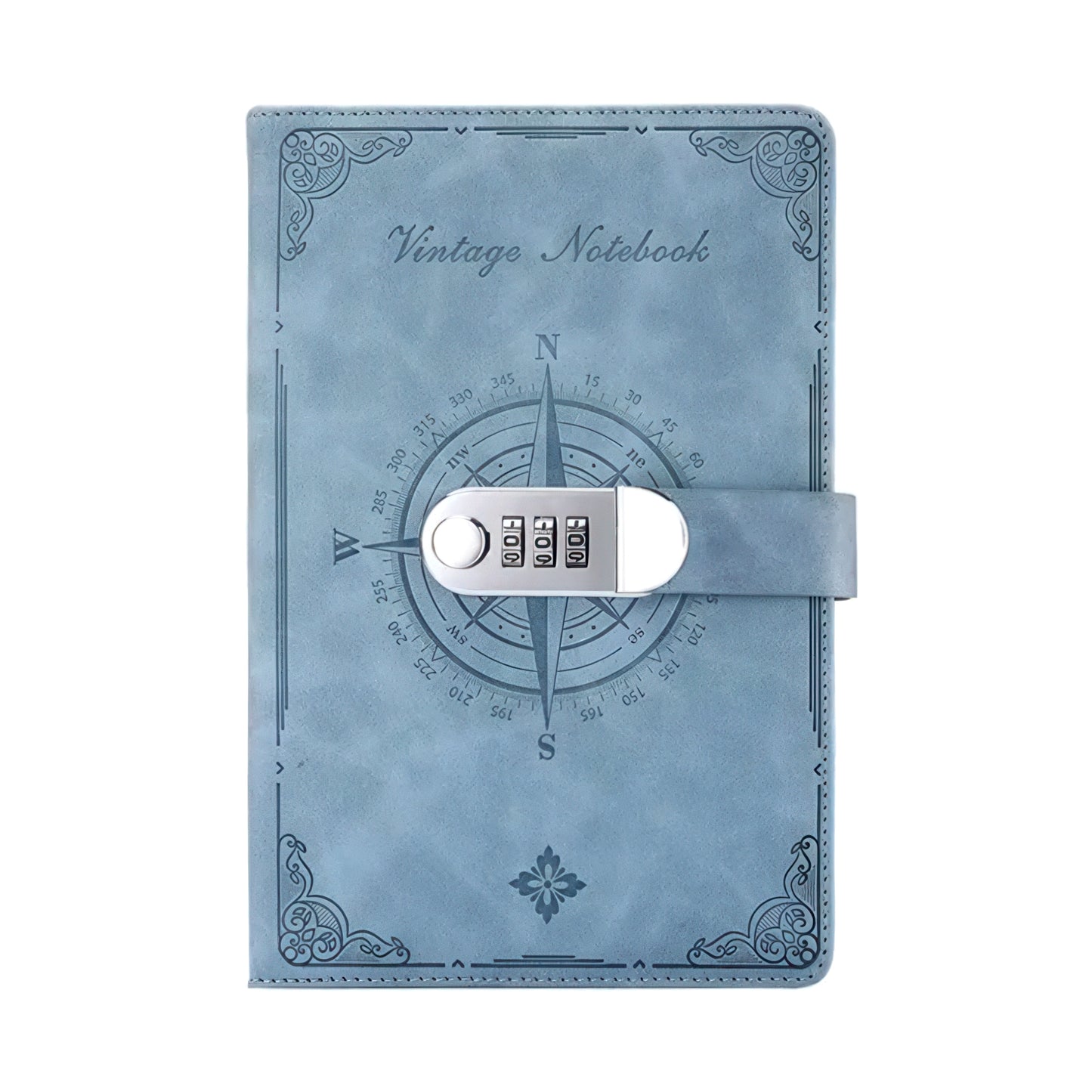 A5 Notebook with Combination Lock