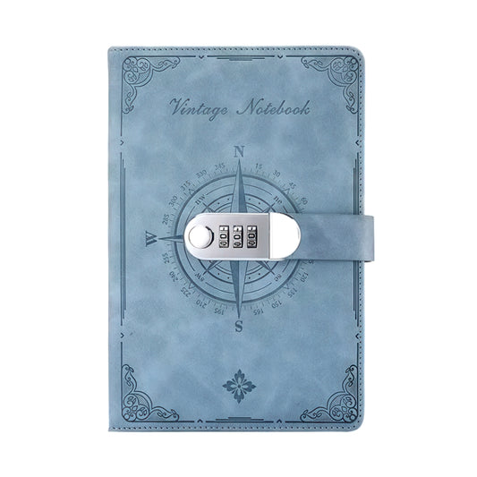 A5 Notebook with Combination Lock