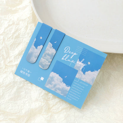 Beautiful Landscape Magnetic Bookmark Set
