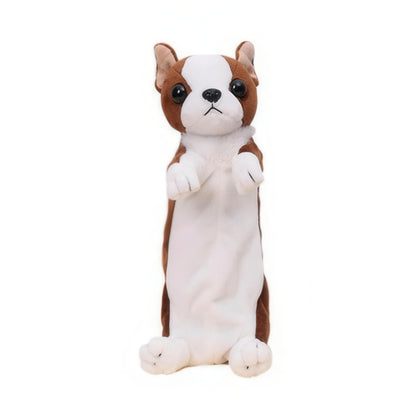 Cute Puppy Plush Pencil Case