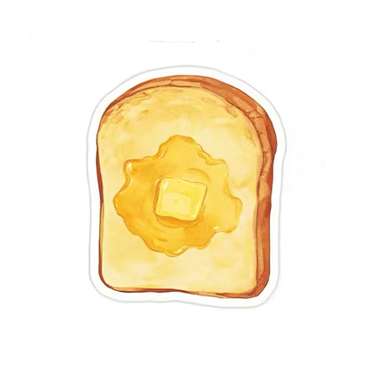 Bread and Coffee Shaped Sticky Notes