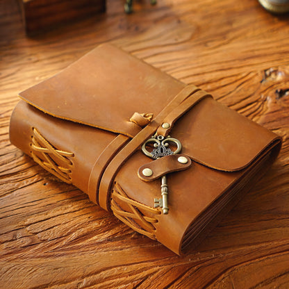 Retro Cowhide Handmade Thick Journal