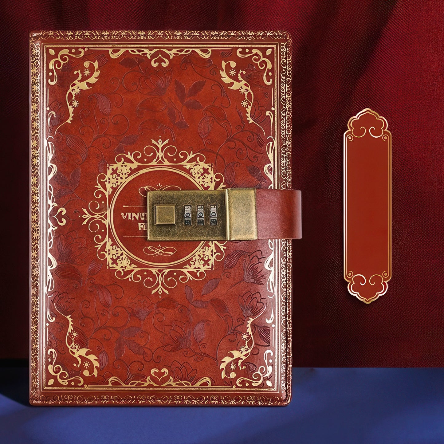 B6 Vintage Style Notebook with Combination Lock