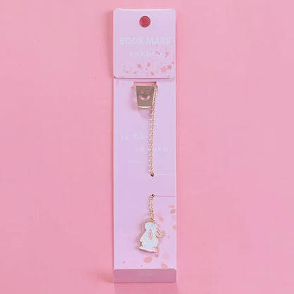 Cute Little Charm Metal Bookmark