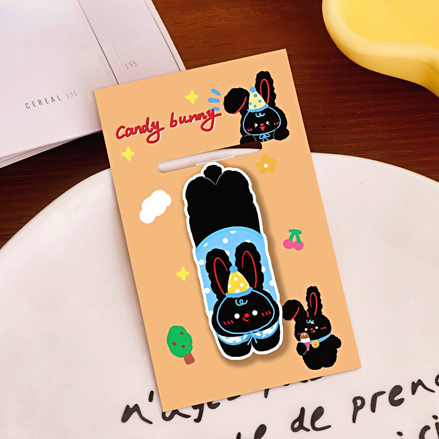 Cute Crawling Pet Magnetic Bookmark