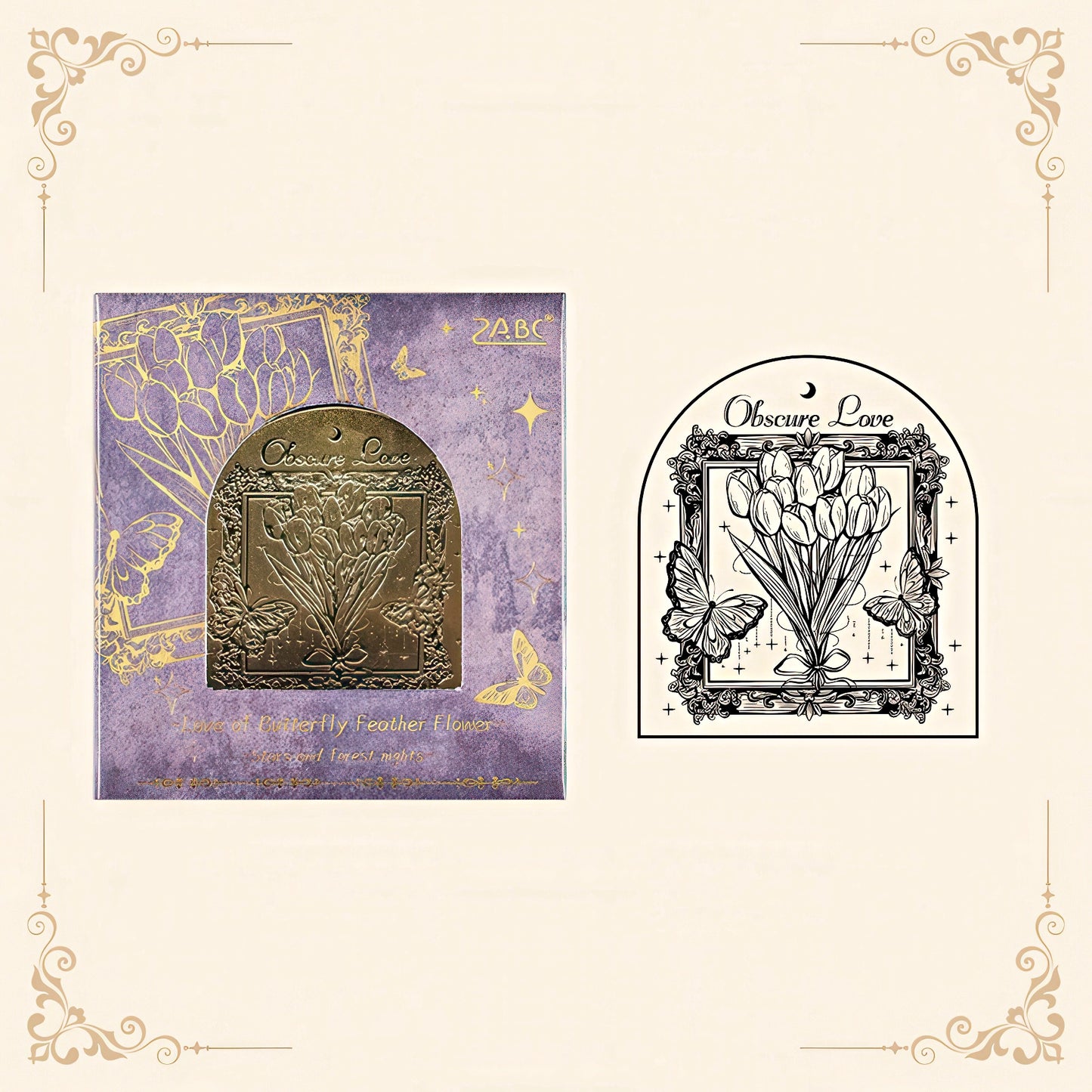 Retro Style Metal Binder Clips