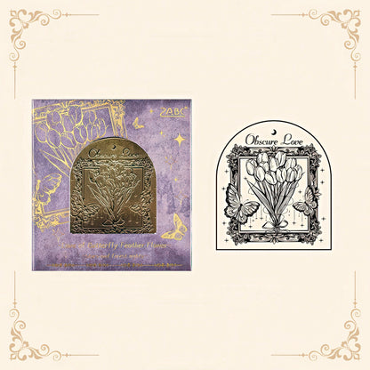 Retro Style Metal Binder Clips