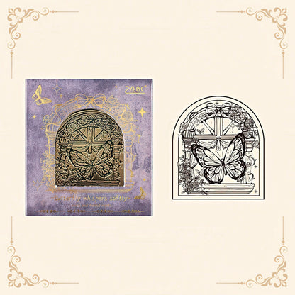 Retro Style Metal Binder Clips