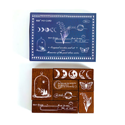 Memories of the Past Wooden Stamp Set