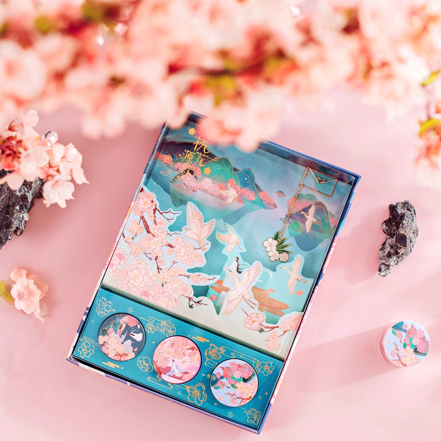 Chinese Theme Washi Tape Gift Box